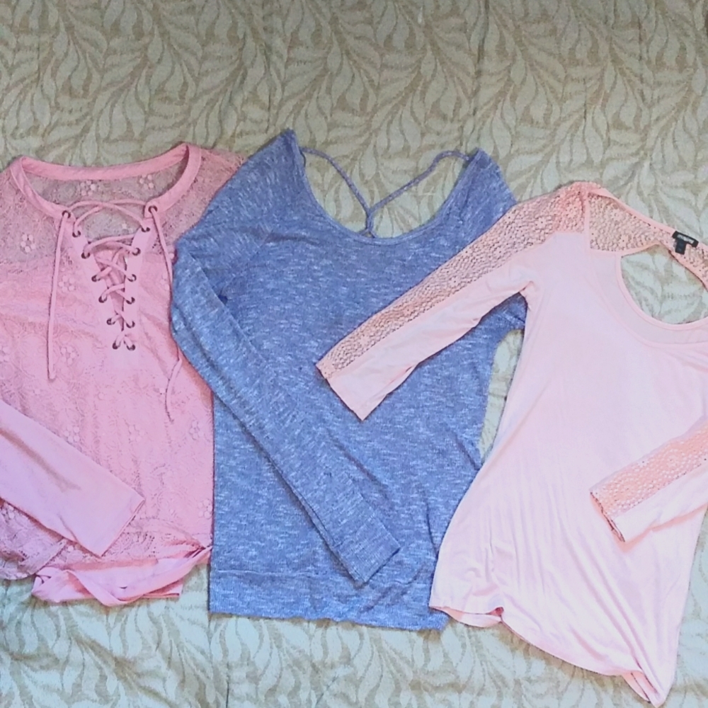 Three Long Sleeve Tee Bundle